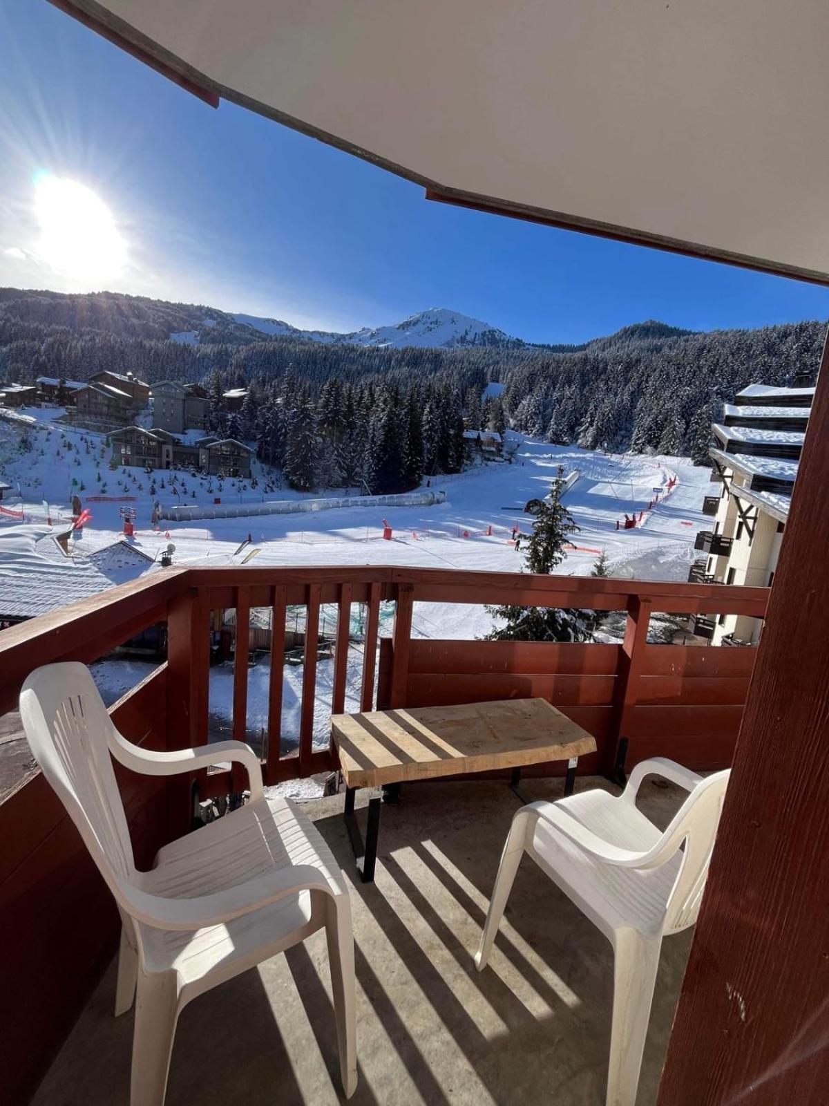 Apartmán Courchevel Au Pied Des Pistes, La Tania Exteriér fotografie