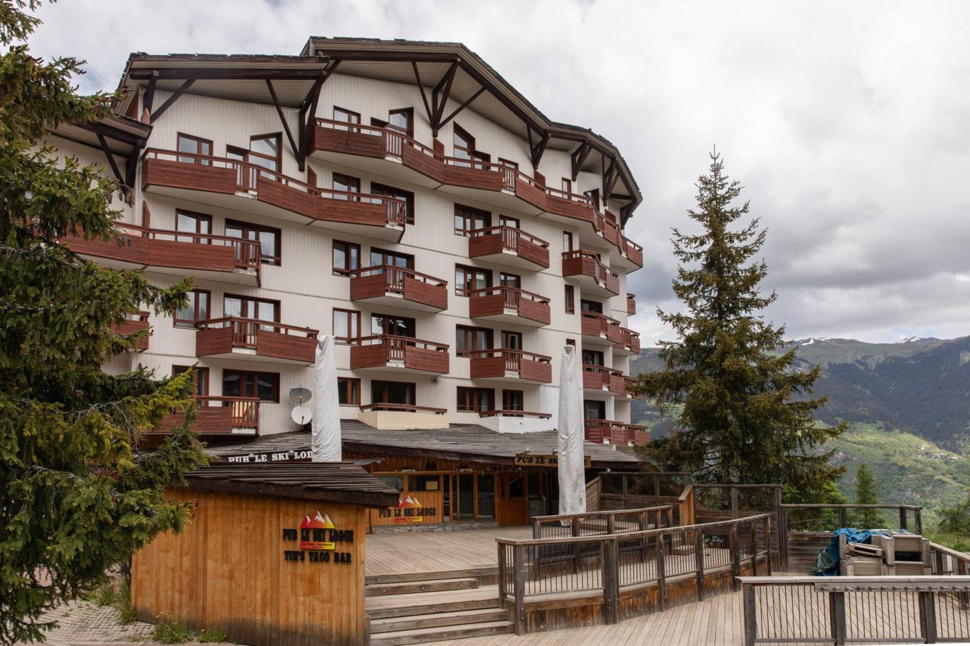Apartmán Courchevel Au Pied Des Pistes, La Tania Exteriér fotografie