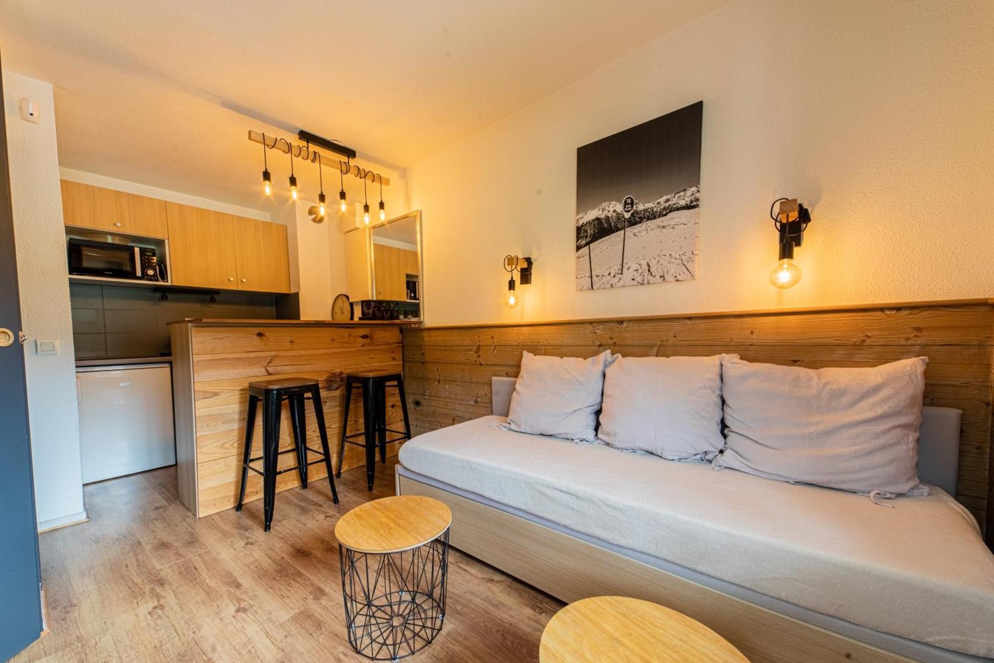 Apartmán Courchevel Au Pied Des Pistes, La Tania Exteriér fotografie
