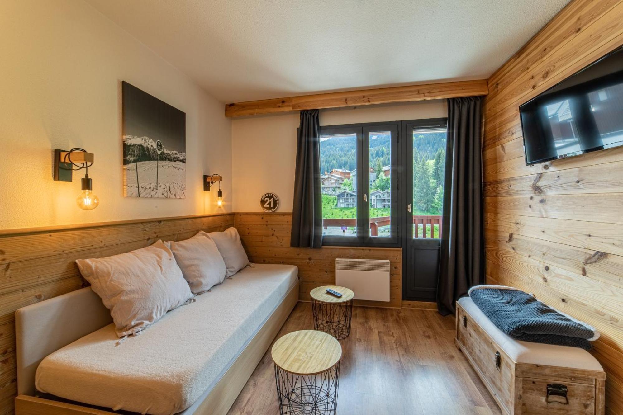 Apartmán Courchevel Au Pied Des Pistes, La Tania Exteriér fotografie